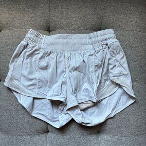 Gray Lululemon Hotty Hot Shorts